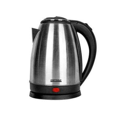 Imagem de Chaleira Jarra Elétrica 2 Litros 127V ou 220V Inox - Startools, 220V