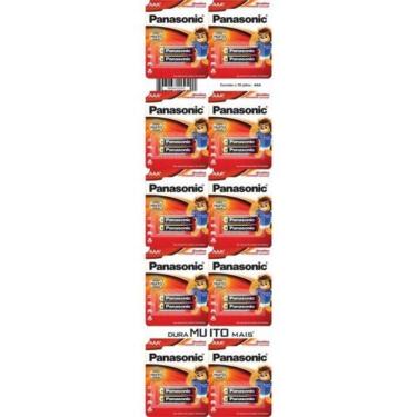 Imagem de Pilha Alcalina 1,5V AAA LR03 (C/20 Pilhas) Panasonic BLI 20