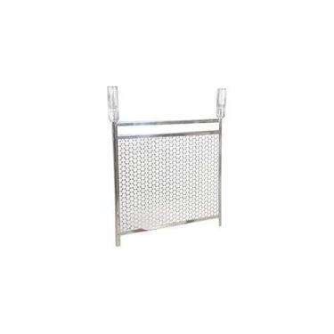 Imagem de Grelha Churrasqueira Inox 48x48cm Cabo Alumínio 2,5mm - Jb Grelhas E C