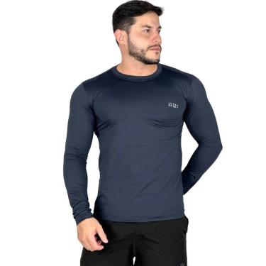 Imagem de Camiseta Masculina  Fit Manga Longa Segunda Pele UV +50 Premium-Masculino