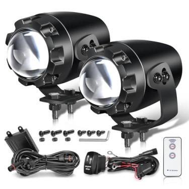 Imagem de Luzes LED Whipless para lado a lado, kits de luz de chicote Niwaker RGBW com controle remoto RF e interruptor RGB luzes de perseguição/dança antena chicotes de LED para UTV ATV RZR caminhão off-road