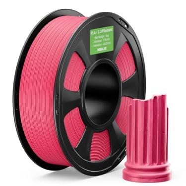 Imagem de DEEPLEE Filamento PLA+ 2.0 1,75 mm, filamento de impressora 3D de resistência mais forte, rosa choque 1 kg, filamento de impressora 3D PLA Plus atualizado, filamento PLA+ de alta velocidade para a