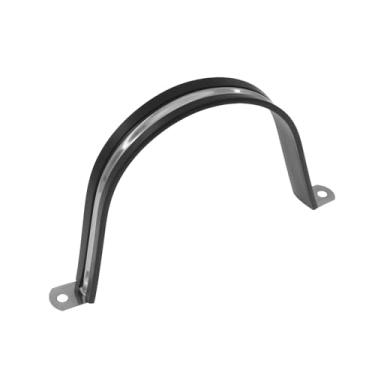 Imagem de Braçadeiras em U de borracha, conjunto de braçadeira de alça de tubo em U de dois furos, braçadeira isolada acolchoada de borracha SAFYY EPDM, suportes de montagem em U, grampos de fio de tubo em