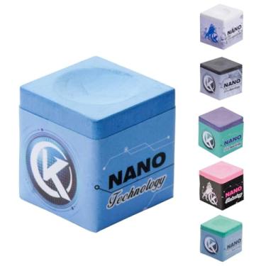 Imagem de KONLLEN Giz de bilhar nano tecnologia de taco de sinuca para torneios profissionais dedicados a giz de sinuca (excelente desempenho, reduz o erro, durável)