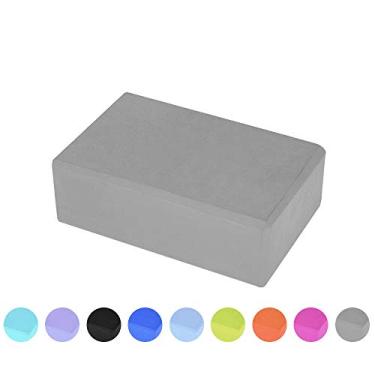 Imagem de Bloque de Yoga EVA Bloco Espuma Equipamento Esportes Exercício Academia Treino Auxiliar Alongamento Modelagem Corporal Treinamento Fitness