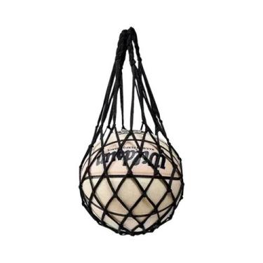 Imagem de Bolsa De Armazenamento Em Malha De Nylon Para Basquete Juvenil, Reforç