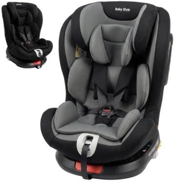 Imagem de Cadeirinha De Carro 36kg Infantil Isofix 360 4 posições Cadeira de Bebe (Cinza)