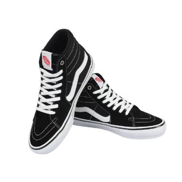 Imagem de Tênis Vans Skate Sk8-hi Preto Branco