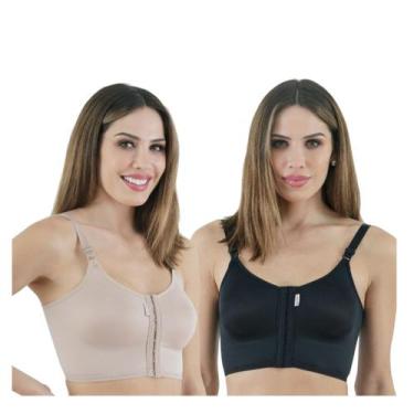 Imagem de Conjunto de Sutias 1 Bege 1 Preto Macom, M