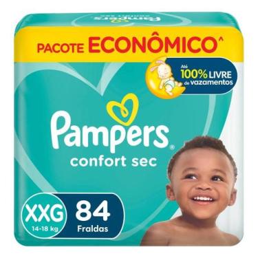 Imagem de Fraldas Pampers Confort Sec XXG 84 unidades
