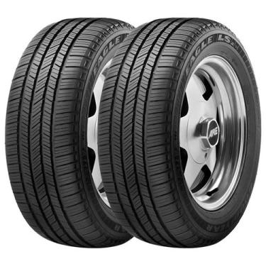 Imagem de Kit 2 Pneus Aro 18 Goodyear 235/45 R18 94V SL TL Eagle LS2
