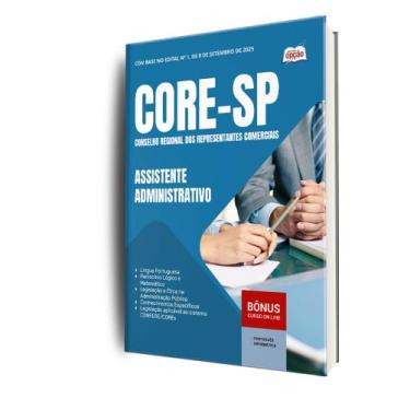 Imagem de Apostila CORE-SP - Assistente Administrativo - Apostilas Opção