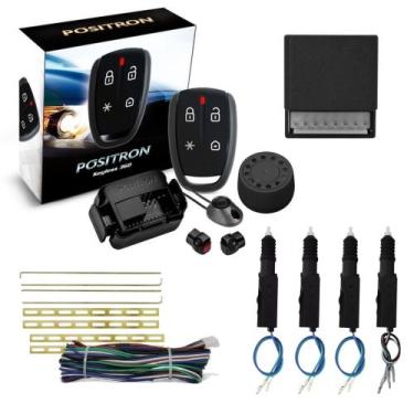 Imagem de Alarme Positron Kl360 Keyless Universal + Kit Trava Elétrica