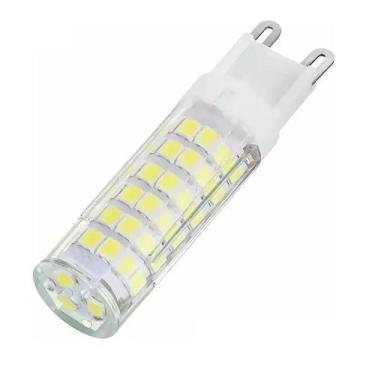 Imagem de Lampada Led Halopim G9 Lustres Pendentes 7W Bivolt  Branco Frio - Gold