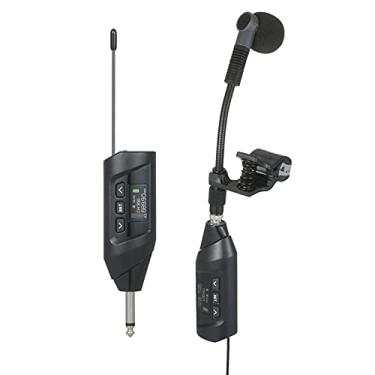Imagem de DOYING Saxophone UHF Sistema de Microfone com clipe para display digital TFT para saxofone e trompete para de apresentação ao vivo