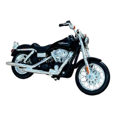 Imagem de Miniatura Moto Harley Davidson Dyna Street Bob 1:18 - Maisto