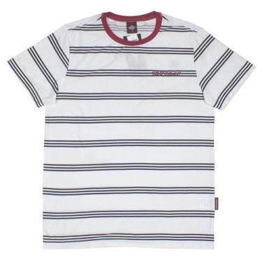 Imagem de Camiseta Independent Bauhaus Striped Branco/Preto