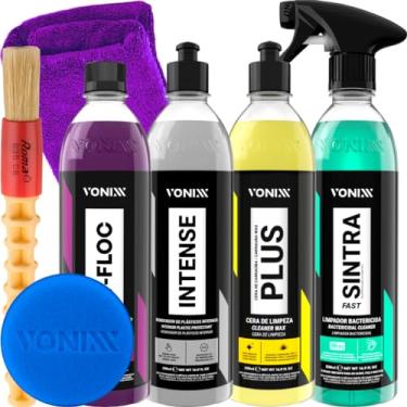 Imagem de PRODUTO PARA LAVAGEM AUTOMOTIVA SHAMPOO V-FLOC CERA CARNAÚBA PLUS SINTRA FAST INTENSE VONIXX