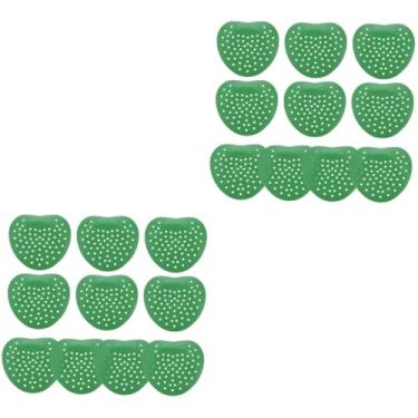 Imagem de Veemoon 20 Unidades almofada de urina tela de cheiro de penico mictório elimina a urina filtro desodorante telas de banheiro coador para urinol Anti-entupimento chá perfumado cara plástico