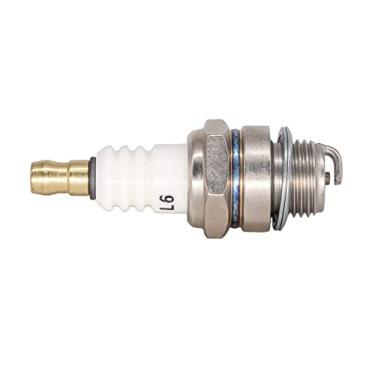 Imagem de L6 Spark Plugs Compatible With Candle BM6A L7T BPMR7A RCJ6Y RCJ7Y WSR5F Trimmer Blower Chainsaw Compatible With STIHL TS400 TS410 TS420 TS460 (Size : 6 pieces with box)