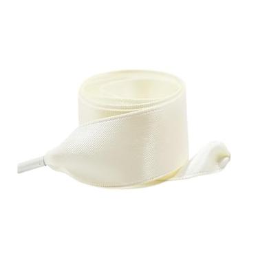 Imagem de Silk Flat Ribbons Sneakers Laces Wedding Unisex Suitable Satin Ided Polyester Smooth Women Candy Shoe ShoeLace (Color : Beige, Size : 120cm)
