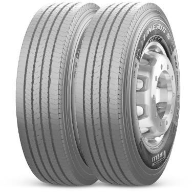 Imagem de 2 Pneu 275/80R22.5 Prometeon Pirelli 149/146M Itineris Steer
