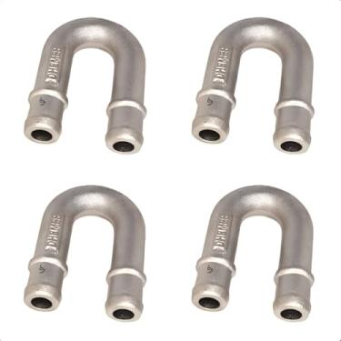 Imagem de Kit 4 Cano U 16mm Isolar Ar Quente Tubo Adaptador Universal