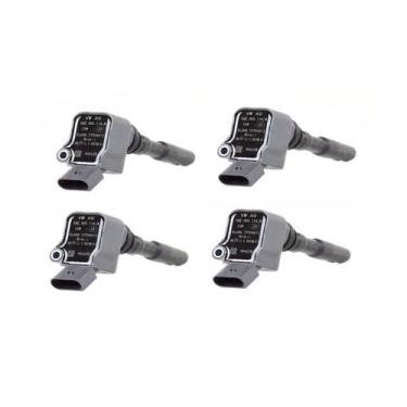 Imagem de Kit 4 Bobina IgniÇÃo Vw Up Gol Saveiro Golf Jetta Polo 3 Cil - Volkswa