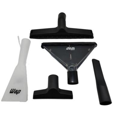 Imagem de Kit com 5un Bico Bocal Branco Compatível com Aspirador Karcher NT20/1 