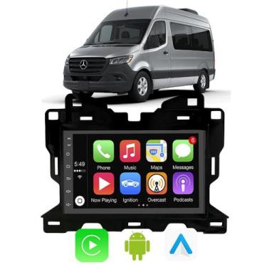 Imagem de Kit Central Multimidia Carplay Android-Auto Mercedes Benz Sprinter 202