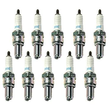 Imagem de NGK (6263) Vela de ignição CR9E - Pacote com 10