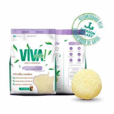 Imagem de 1 Areia Higiênica para Gatos Viva Verde Limpeza Plena - 4kg - petfive