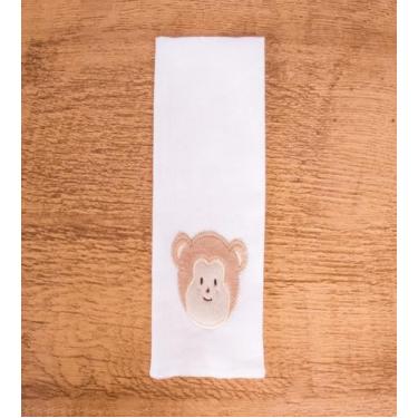 Imagem de Paninho Toalha de Boca Safari Para Bebê Masculino Aplicações Fofas 100