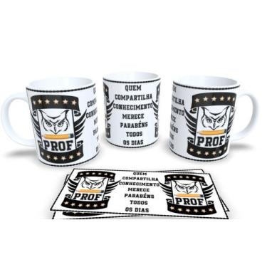 Imagem de Canecas Personalizadas dia dos Professores - Estampa Sublimada, Mod.25