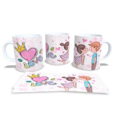 Imagem de Canecas Personalizadas Dia dos Namorados - Estampa Sublimada, Mod.22