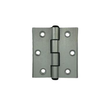 Imagem de Dobradiça De Alumínio 70x70mm Para Porta e Janela - Kit 03 Pçs - Esfer
