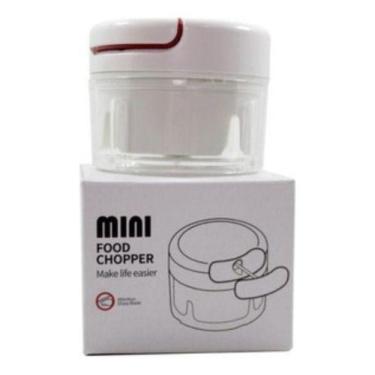 Imagem de Mini Triturador Manual De Alho Alimento Utensilio Cozinha - oem