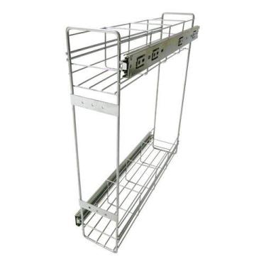 Imagem de Porta Óleo E Latas Fixação Lateral Deslizante-115x477x450mm - Metais A