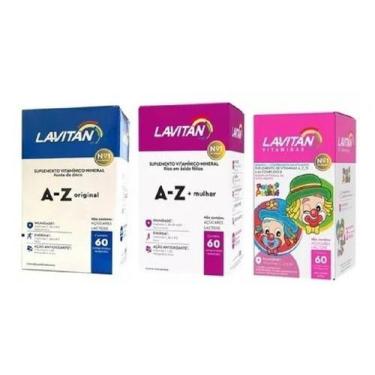 Imagem de Kit família lavitan a-z homem + a-z mulher + kids patati patata - CIME