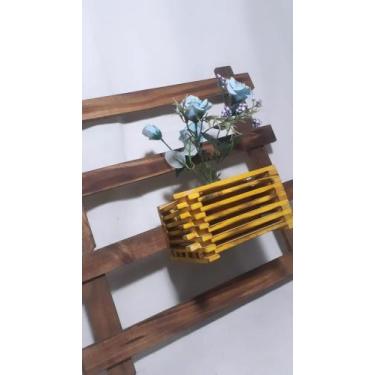 Imagem de Jardim vertical floreira parede - KOESTER ARTES EM MADEIRAS