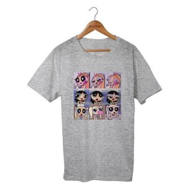 Imagem de Camiseta Feminina Baby Look Super Poderosas Power Puff Girls Tumblr - 