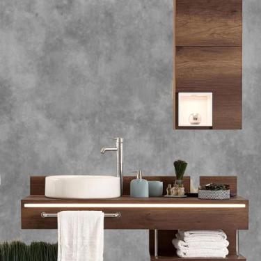 Imagem de Papel de Parede  Textura Cimento Queimado (folha med. 90x300 cm) - Dec