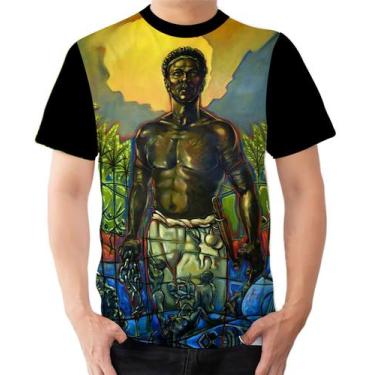 Imagem de Camiseta Camisa AdsZumbi dos Palmares Consciência Negra 2 - Fabriqueta