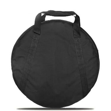 Imagem de Saco De Armazenamento Redondo Tampa Da Caixa Do Tambor Bolsa De Prato Saco De Armazenamento De Tambor 52 Cm Tambores e Bolsas Pano Com Címbalo Divisor Tecido Oxford Inventar Viagem