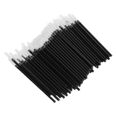 Imagem de Varinhas de Delineador de Maquiagem, 100 Peças, Fáceis de Limpar, Aplicadores de Pincel de Delineador Com Recipiente para Uso Diário