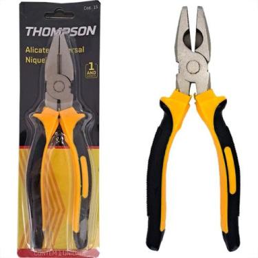 Imagem de Alicate Universal Thompson Niquelado 8'' - MAC FER