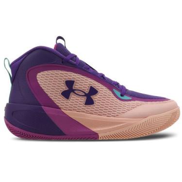 Imagem de Tênis de Basquete Masculino Under Armour Swish 2, Rosa, 45
