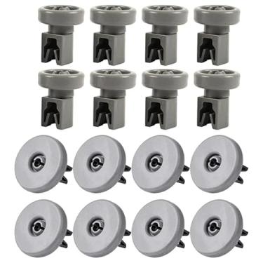 Imagem de CHMINGDE Rolos de cesta adequados para máquina de lavar louça, rodas de cesto inferior adequado para rodas de lava-louças AEG Electrolux FAVORIT Zanussi