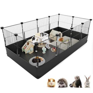 Imagem de Gaiola para Cobaia Tresbro - PVC Impermeável 120x60x40cm