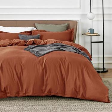 Imagem de Capa de Edredom Bedsure King Size 3 Peças - Com Zíper